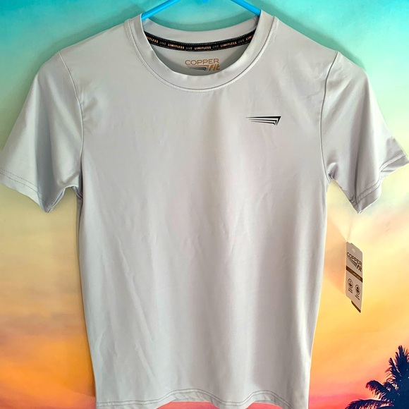 Copper fit dri-fit shirt size M 10-12 NWT - Picture 1 of 5